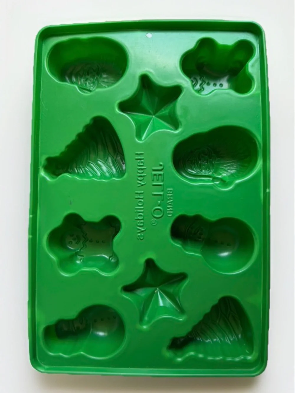 Vintage JELL-O Holiday Molds Lot of 4 Egg Easter Christmas Halloween Birthday